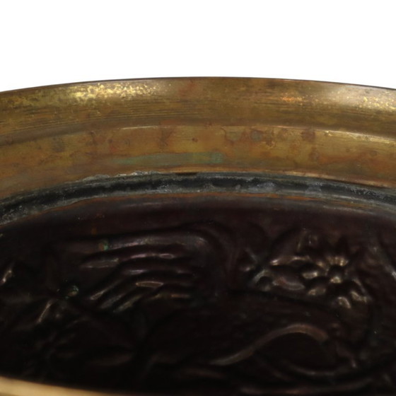 Vaso da fiori vintage in rame Cache Pot Repoussé degli anni Cinquanta – Vasi per piante, Copper (photo 14 of 15)
