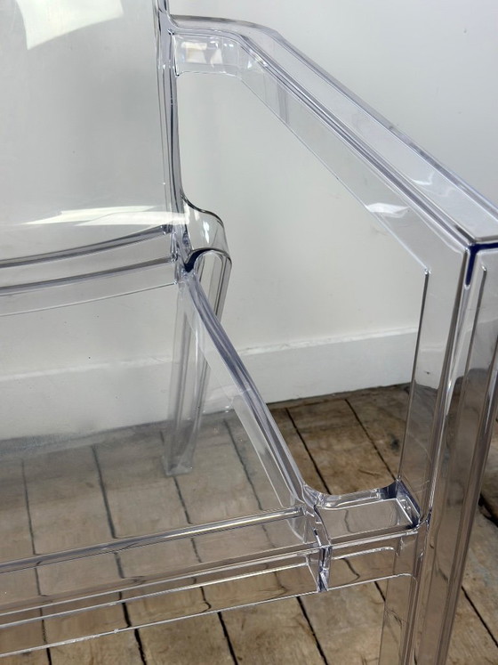 Image 1 of Vintage Italiaanse Driade fauteuils (set van 4) uit de jaren 80.