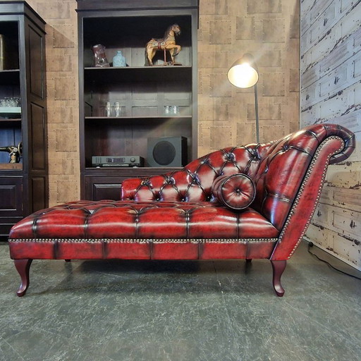 Chesterfield Daybed - Antik rot
