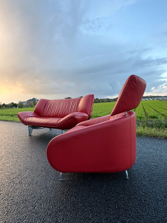 Leolux Solymi Fauteuil – Cuir, Chrome (photo 4 of 7)