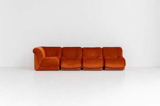 Modulaire bank van Doimo Salotti (Italië, jaren 70).