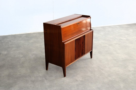 Image 1 of vintage audiomeubel | radio | jaren 50 | Philips