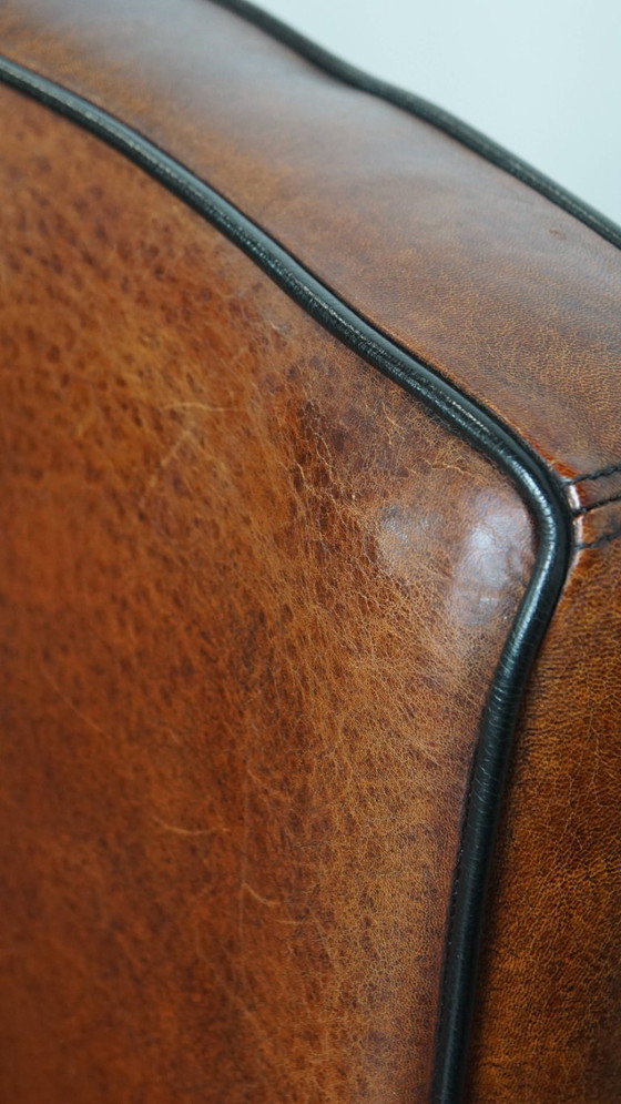 Image 1 of 4 x Comoda sedia da pranzo in pelle di pecora