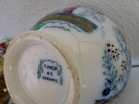 Image 1 of Jarra, posavasos y 2 enjuagues Timor Regout