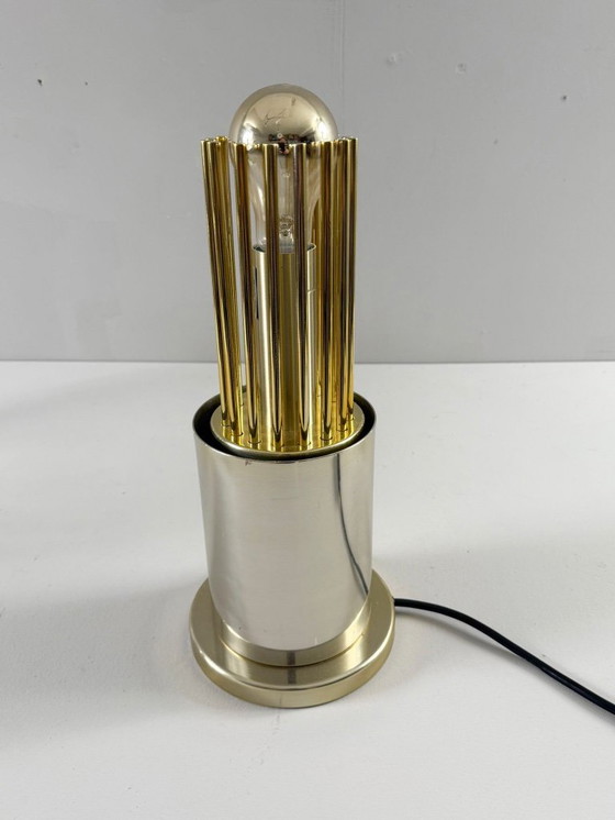 Image 1 of Lámpara de mesa de mediados de siglo, 'Big Ball', Doria, Alemania, década de 1970