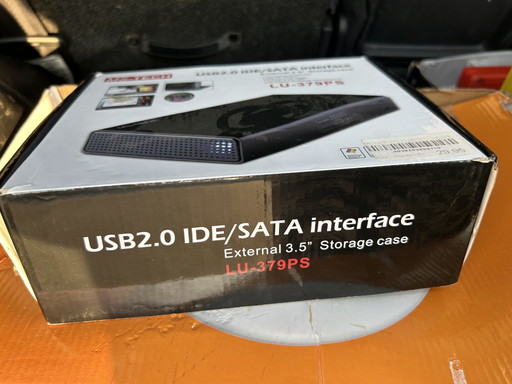 Mobile di archiviazione esterno da 3,5" con interfaccia IDE/SATA USB 2.0 di MS-TECH. – onderhoudsproducten (photo 2 of 6)