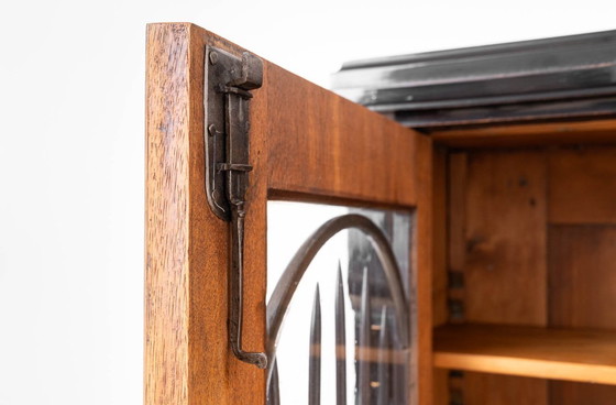 Image 1 of Vetrina nera Biedermeier, Austria, metà del XIX secolo