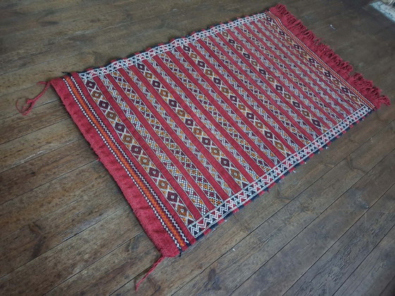 Handmade Zemmour Berber Kilim 155×95cm, Rugs & carpets, Wool, Multi Color (photo 2 of 12)