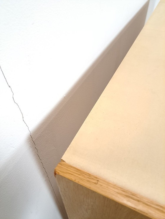 Image 1 of Danish Domino Mobler cabinet with flap door