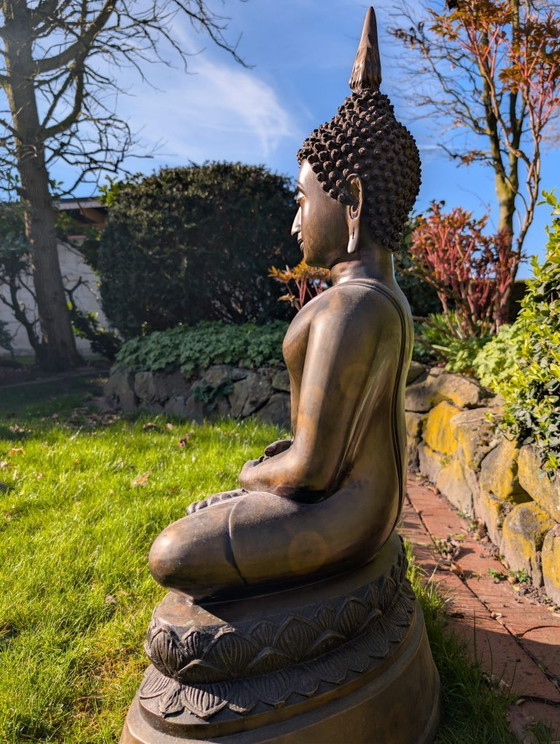 Image 1 of Chef-d'œuvre du Bouddha du XIXe siècle