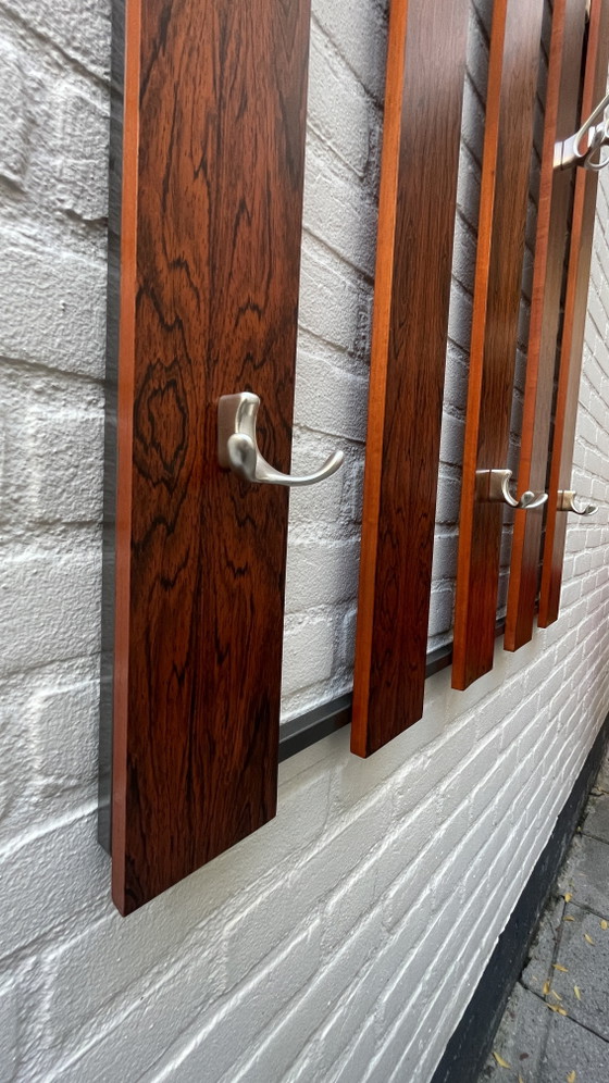 Perchero de Pared de Palisandro Cees Braakman, Pastoe Años 60/70 – Wood, Iron (photo 10 of 15)
