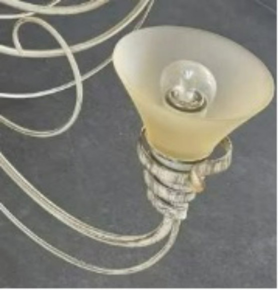 Image 1 of Très beau lustre rustique, en parfait état