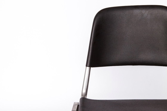 Image 1 of Set of 4 Vintage Knoll Stacking Chairs, Model 1601 by Don Albinson, 1964, Mid-Century Modern Aluminum & Plastic