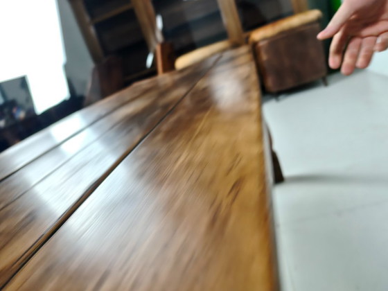 Image 1 of bellissimo tavolo da pranzo antico francese