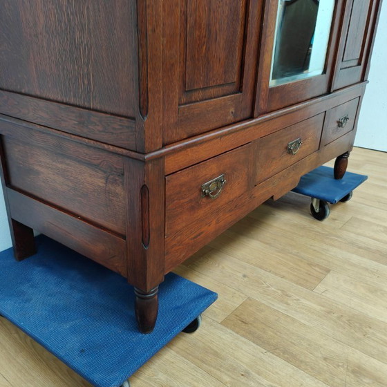 Image 1 of Vintage Antique wardrobe closet detachable wardrobe