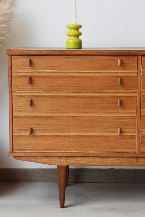 Image 1 of Vintage Walnut sideboard - 60's