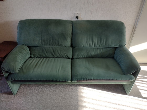 Image 1 of Leolux Bora Bèta 180cm breed 3-zits groen