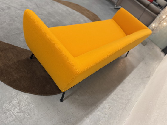 Image 1 of Gelderland 6250 Bank 3 Seater Tonus orange fabric