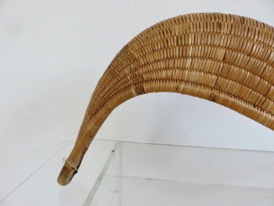 Oude chistera grote handschoen - 62cm - Baskenland, Frankrijk – Decoratieve objecten, Leather, Wood (photo 3 of 16)