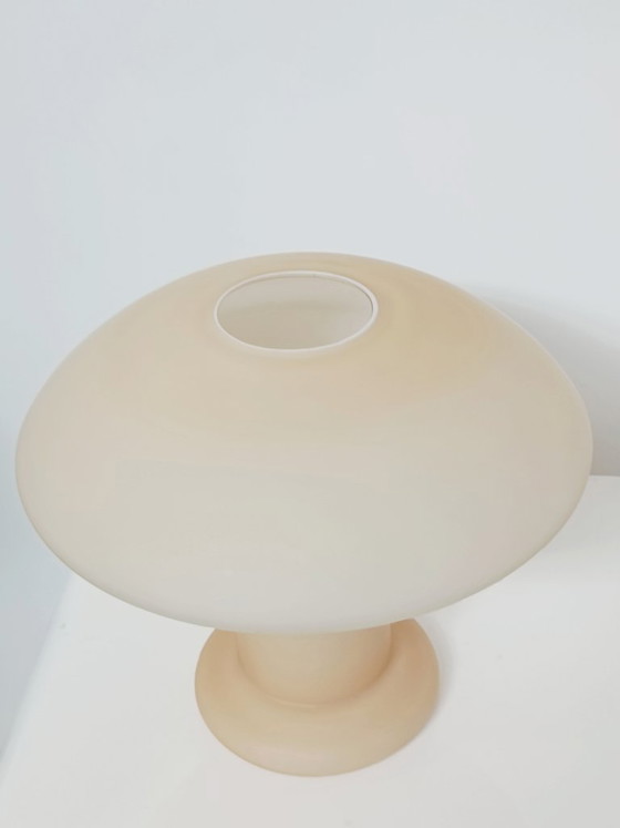 Lampe Champignon Par Hustadt Leuchten 1970s Grand Modèle – Glass (photo 4 of 8)