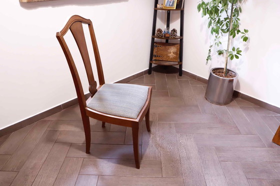 Image 1 of Ensemble de 4 chaises de salle à manger Art Nouveau