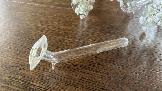 Image 1 of Vasi in vetro con gambe sottili e sottili