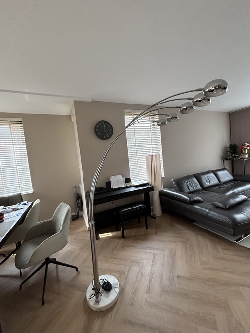 Lampe de poche en argent