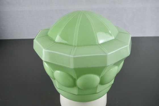 Image 1 of Thabur Deckenleuchte in Rosa, Grün und Beige. Sie bieten pro 1 Artikel