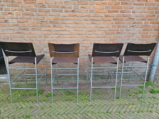 4 x Tabouret de bar Spectrum SB06 design by Martin Visser