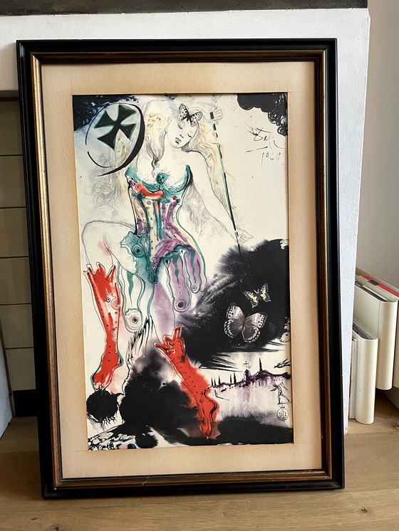 Image 1 of Salvador Dali Litho Origineel 1969