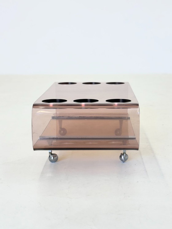 Image 1 of Barwagen aus Plexiglas von Michel Dumas für Roche Bobois