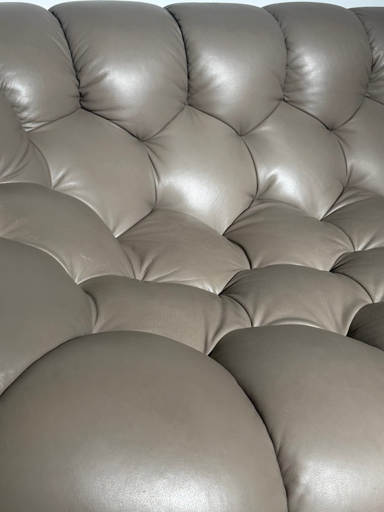 Roche Bobois Bubble Sofa – Limited Edition Taupe Leer van Sacha Lakic – Banken (photo 5 of 10)