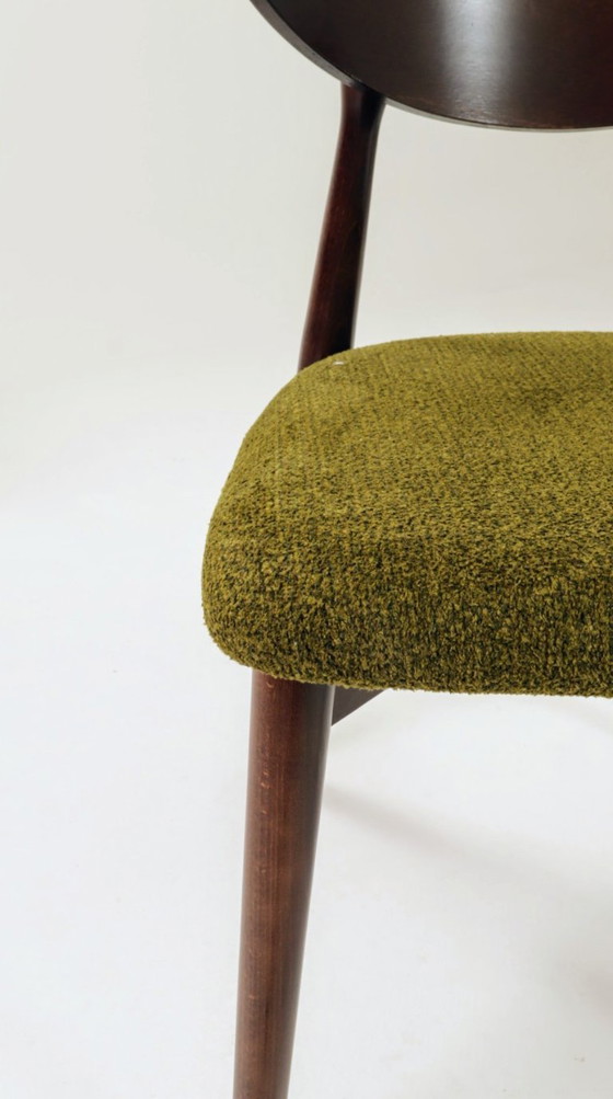 Image 1 of Eetkamerstoelen set van 6 scandinave ontwerp savage groen