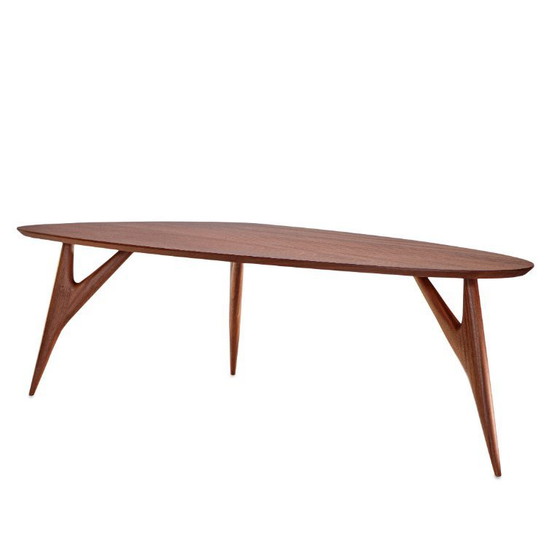 Image 1 of GREYGE TED Mahagoni-Esstisch 240 cm - Handgefertigtes Massivholz-Sapelli, italienisches Design