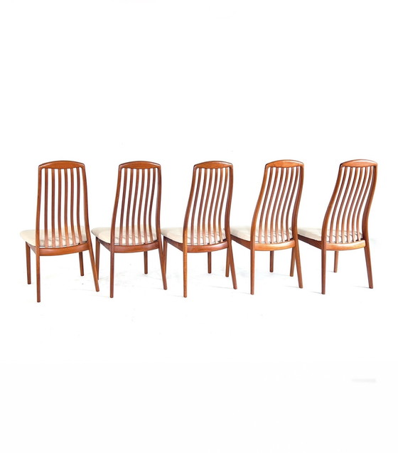 Image 1 of 5x vintage dining chair Kai Kristiansen '70s