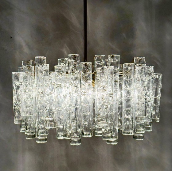 Image 1 of Lampadario/plafoniera di grandi dimensioni di metà secolo di Doria, Germania, anni '60