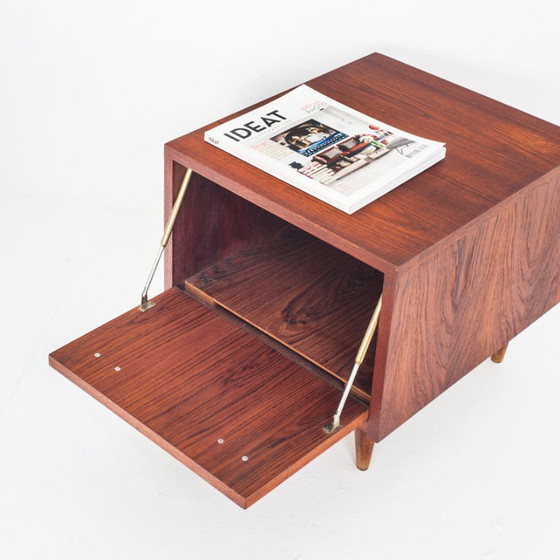 Vintage teakhouten nachtkastje in Scandinavische stijl - Frankrijk, jaren 60 – Bijzettafels, Wood (photo 6 of 11)