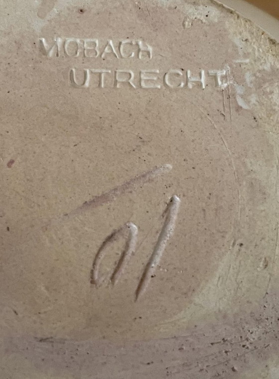 Image 1 of Mobach Ceramics - Vaso/Brocca in terracotta modello 10