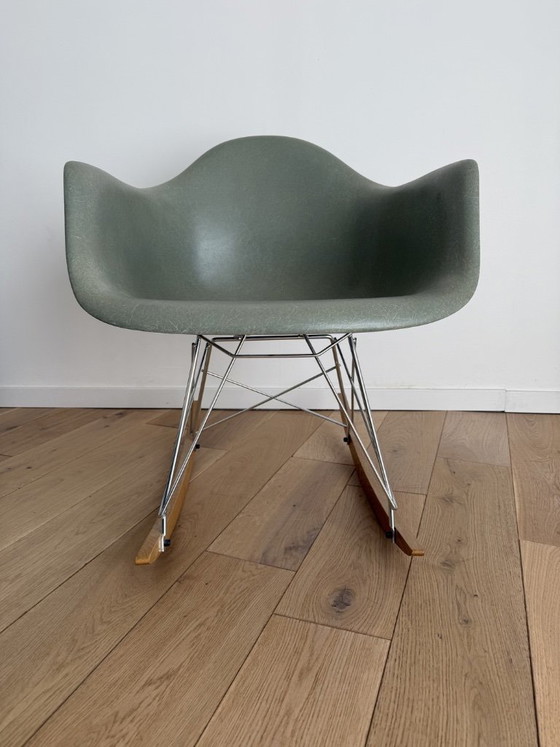 Base para mecedora RAR EAMES de roble cromado para HERMAN MILLER o VITRA – Sillas giratorias, Iron, Wood (photo 8 of 8)