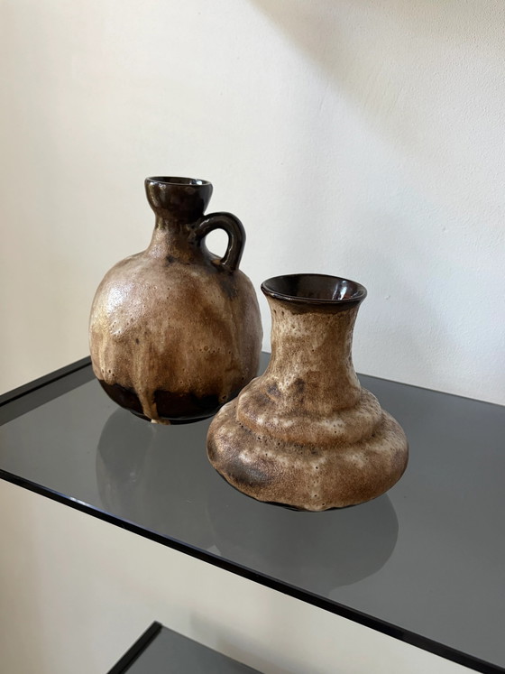Set di 2 Vasi Vintage stile Fat Lava – Ceramic, Rustic (photo 4 of 5)
