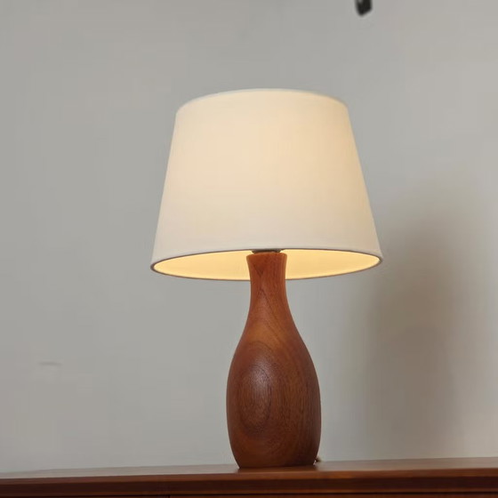 Lampada da Tavolo Vintage Scandinava in Teak - Anni '60/'70 – Domus, Lampade da tavolo, Legno (photo 2 of 11)