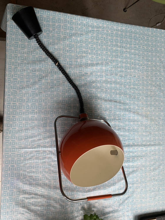 Gepo Trapeze Orange Pendant lamp, Metal (photo 2 of 6)