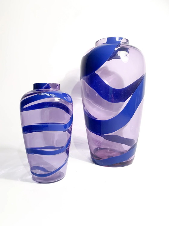 Vaso in vetro di Murano modello Snake di Nason Moretti, anni '90 – Vasi, Modern (photo 11 of 11)