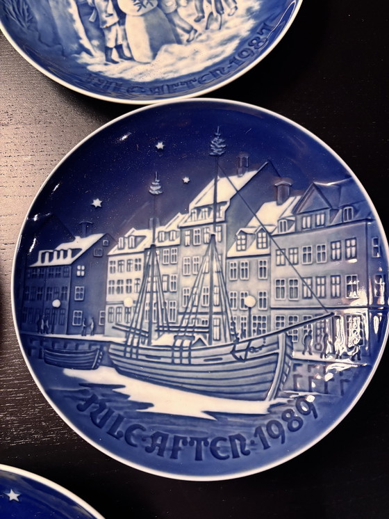 Image 1 of Design danois Ensemble de 7 assiettes de Noël Bing & Grøndahl