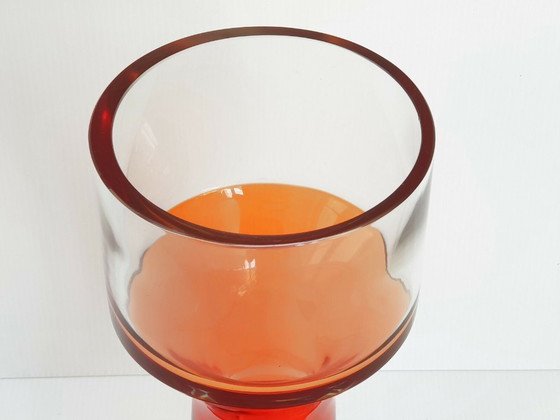 Image 1 of IMPORTANT MURANO GLASS VASE, 1960s VINTAGE, EXCELLENT QUALITY