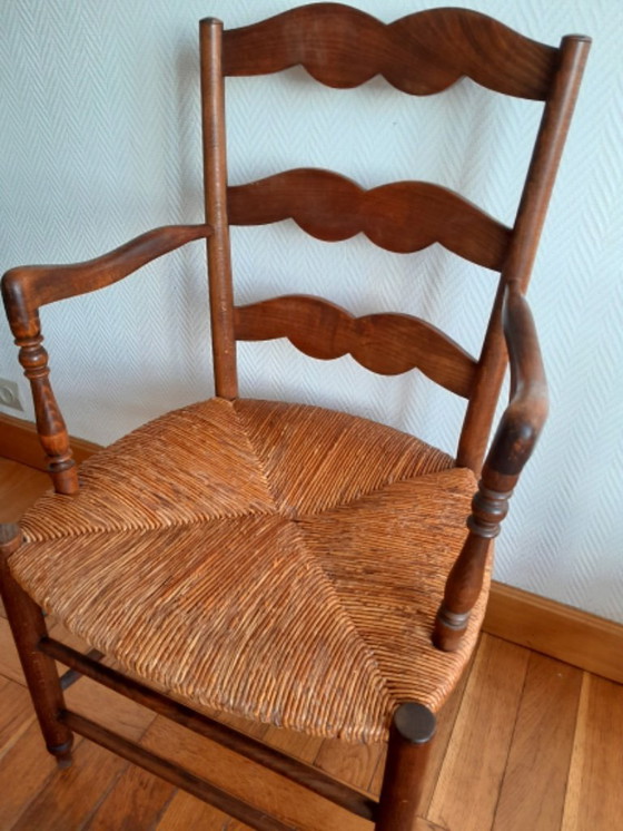 Image 1 of 2x nursery chairs, Provençal style, 19th century