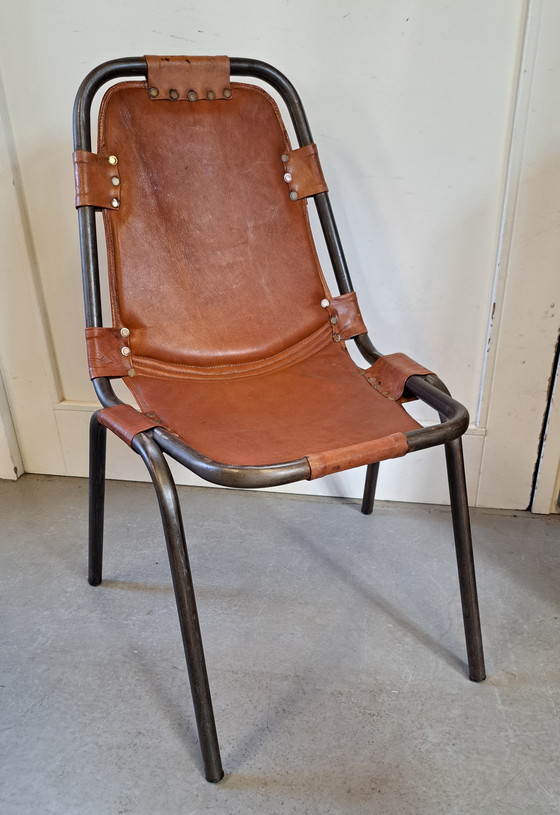 Image 1 of 4 x chairs Les Arcs del Vera, design Charlotte Perriand