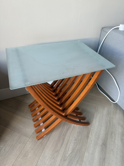 Ikea Ekeberg klappbarer Beistelltisch