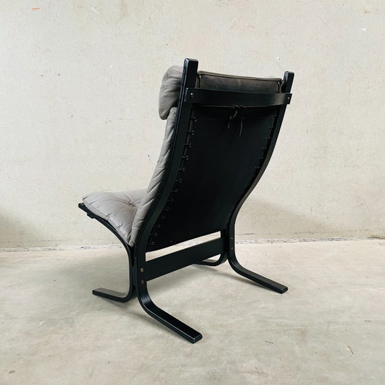 Grijze Leren Siesta Lounge Chair van Ingmar Relling voor Westnofa, Noorwegen, 1960 – Fauteuils, Leather, Wood (photo 4 of 8)