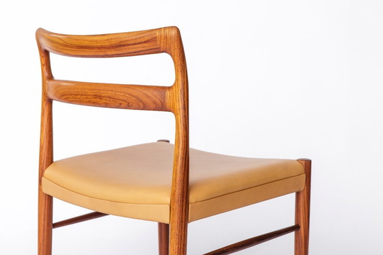 Image 1 of Vintage Danish Desk Chair by Søren Willadsen Furniture, 1960s–70s, Rosewood Frame with Original Beige Faux Leather